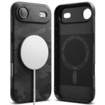 Ringke Onyx Magnetic Camo Black за iPhone Air – предна и задна страна