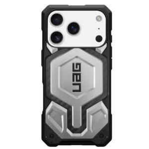 UAG Monarch Pro MagSafe калъф за iPhone 17 Pro в Titanium дизайн
