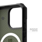 Гръб на UAG Pathfinder Olive Drab кейс за iPhone 17 Pro Max