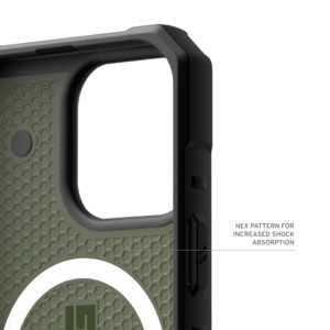 Гръб на UAG Pathfinder Olive Drab кейс за iPhone 17 Pro Max